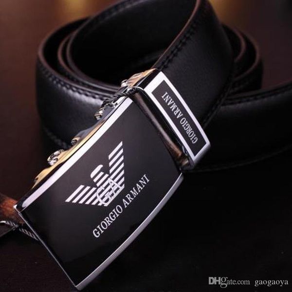 

2020 fashion man big buckle belt womens genuine leather black and white color designer luxury belt for mens fashion belts c, Black;brown