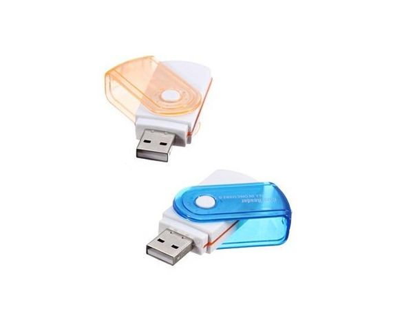 

all in one usb 2.0 memory card reader connecting for micro sd mmctf m2 memory stick ms duo rs-mmc 300
