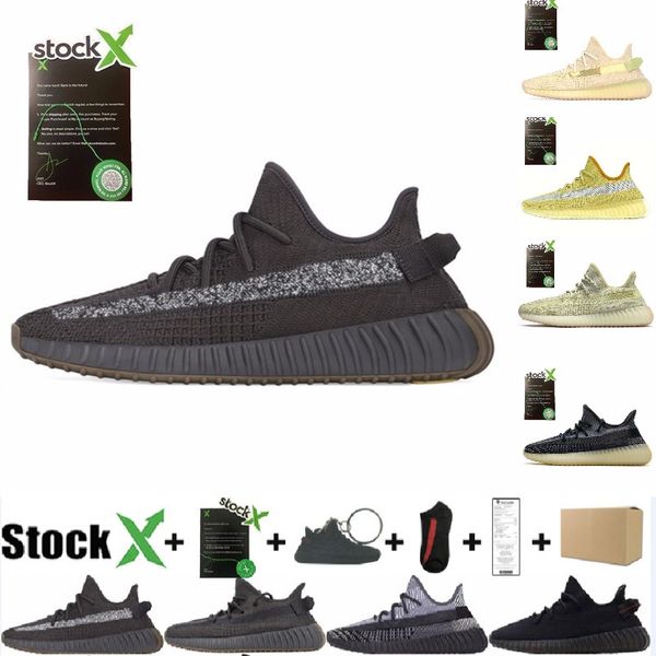 

yeezreel kanye west v2 men women running shoes blue tint yecheil yeshaya black reflective designer shoes mens sneakers j#006386 with box