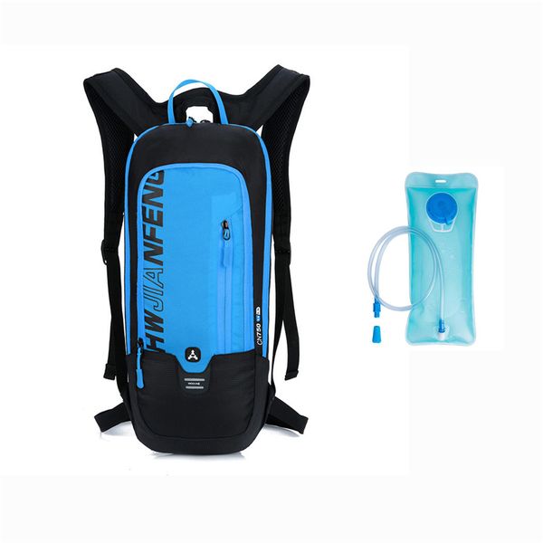 

small climbing hiking backpack mtb bicycle riding bag bike ski backpack sacoche velo 6l outdoor sport running cycling water bag