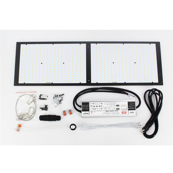 

250W LED Quantum Board Kit COB LED Grow Light 2 x lm561c 3000k 3500K Indoor Grow Tent Greenhouse Plant Light with MW driver