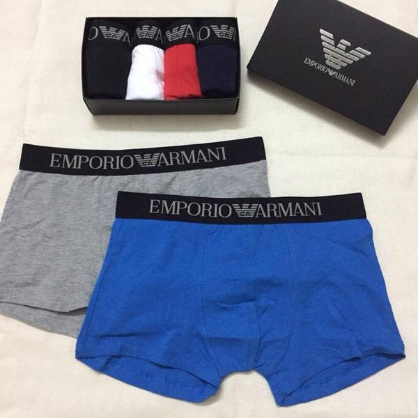 

Men luxury boxer ca ual brand underpant 2019 new fa hion letter de igner boxer new men brief underwear with no box x, Black;white