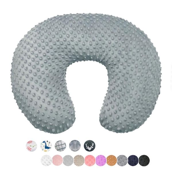 

owlowla minky nursing pillow cover baby breastfeeding pillow cover nursing slipcover fits on