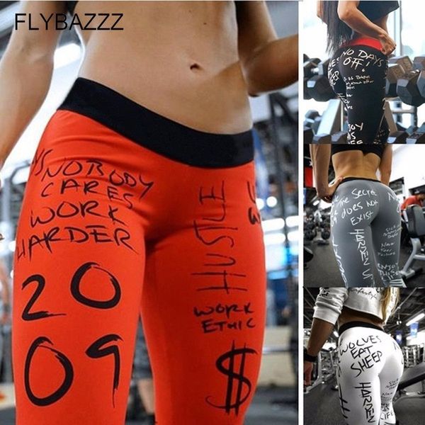 

women new letter print seamless leggings gym fitness leggings high waisted yoga pants workout quick dry sportwear pants, White;red
