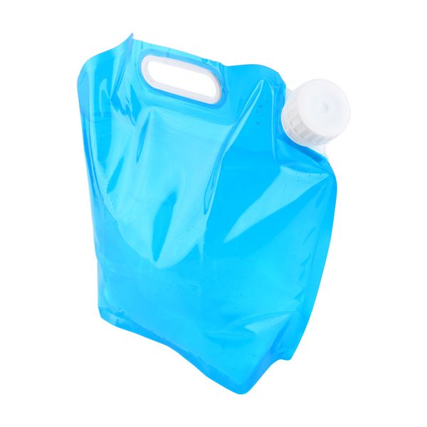 

5l 10l foldable water bag pe tasteless safety seal portable drinking water container survival storage bag for camping hiking bbq