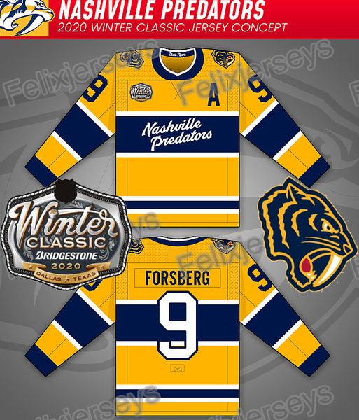 

nashville predators 2020 winter classic jersey roman josi matt duchene ryan ellis filip forsberg ryan johansen dan hamhuis hockey jersey, Black;red