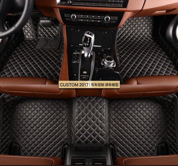 

custom car floor mats for ds5 ds5ls ds6 ds7 5 seats automobile interior accessories floor carpets car rugs protection j631