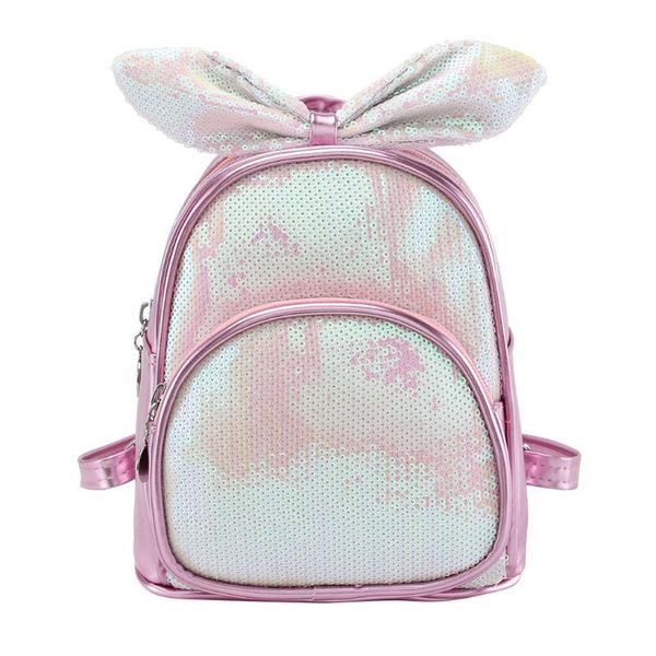 

девушки дети повседневный симпатичные bling бабочки узел рюкзаки школы сумки на ремне дети блесток лук путешествия мешки плеча # 30