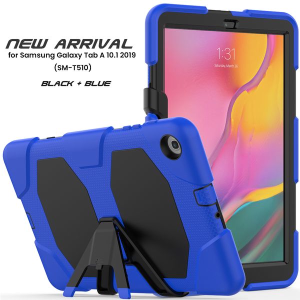 

military extreme heavy duty shockproof cases for ipad pro 9.7inch 12.9inch 11inch 10.5inch tablet with screen protector kickstand stand case