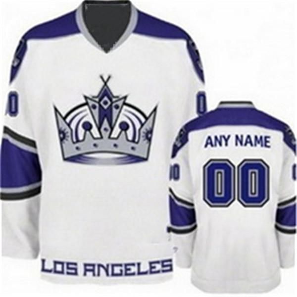 

custom los angeles kings jersey martinez campbell lewis wagner pearson ladue brodzinski phaneuf fantenberg clifford amadio vachon, Black;red