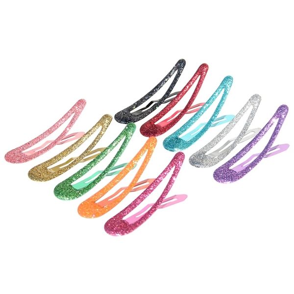 Glitter Clips Girls Hair Accessories Hairpins Fashion Headwear