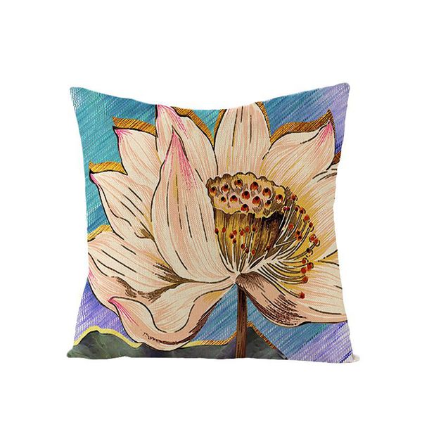 

lychee diy geometry abstract european luxury style printed cushion case polyester 45x45cm cushion cover for bedroom home office