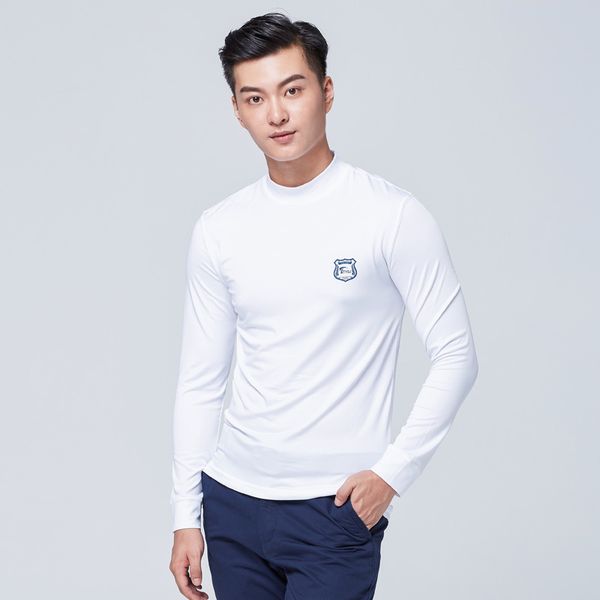 

2019 men plus velvet golf shirt male autumn winter thermal underwear long sleeve warm golf shirts d0661, Black;blue