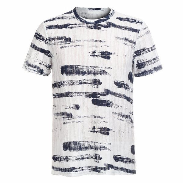 

Cotton T Shirt Men Summer Fashion Casual Printing Short-sleeved Slim Fit Men T-shirt Casual Male T-shirts T Shirt Tops Tees