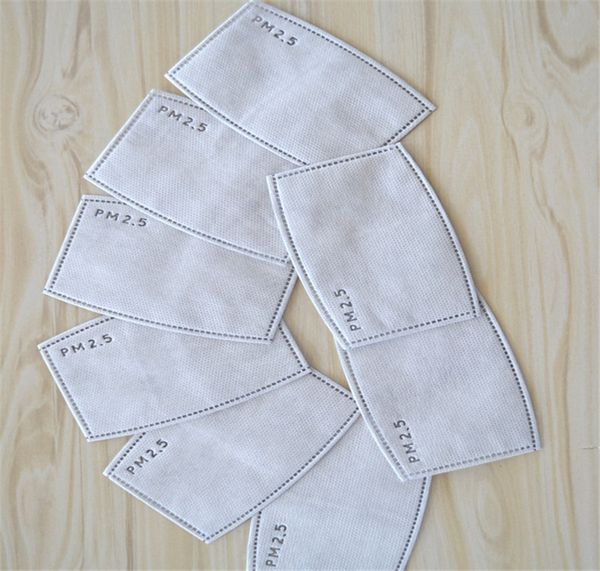 

wholesale pm2.5 activated carbon disposable mask filter element replaceable anti-fog filter paper mask pad replacement cotton filter