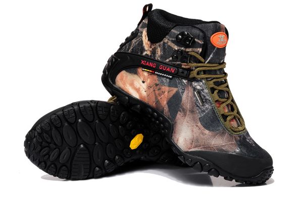 

men and women outdoor hiking shoes waterproof canvas sport trekking boots anti-skid wear mountain outdoo shoes