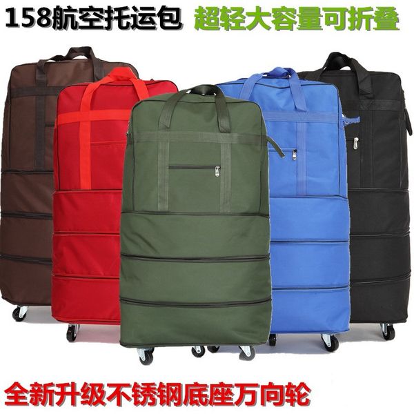 

2020 новая проверка сумка случае флажок складной мешок багажа