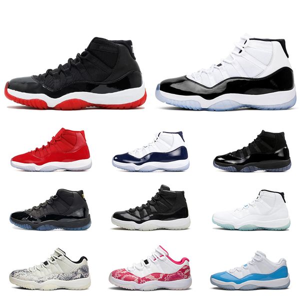 

2019 air retro jordan men women basketball shoes 11 11s bred concord cap and gown legend blue unc mens athletic sports sneakers