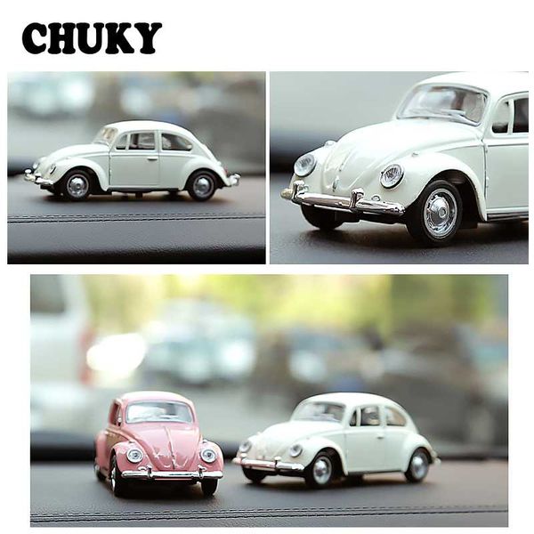 Chuky Auto Interior Mini Beetle Car Model Bauble Kid Toys Gifts For 500 Punto Cruze Aveo 206 307 308 Customizable Car Accessories Customize Inside Of