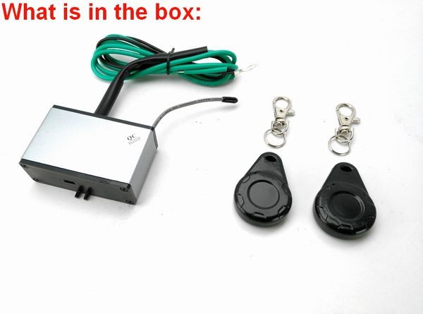 

two rfid remote engine cut off immobilizer car