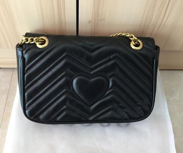 

women love heart marmont shoulder bags classic leather heart style gold chain women bag handbag tote bags messenger handbags gjhlyul