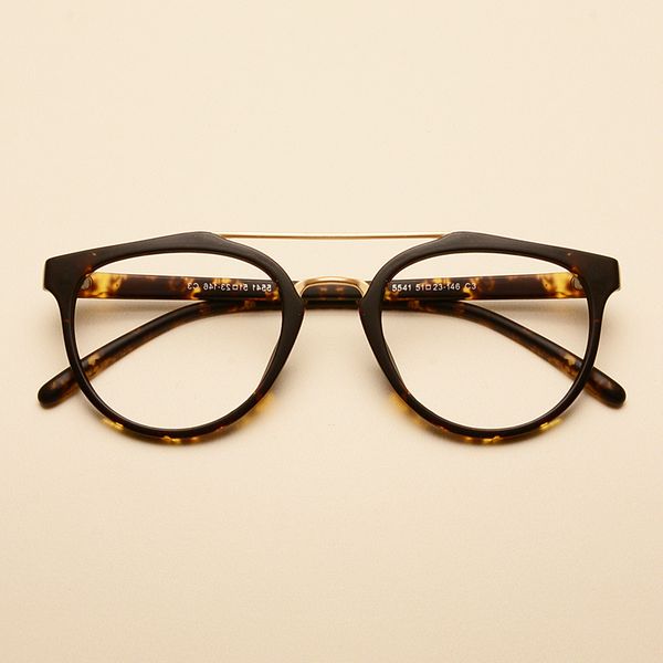 

cubojue tortoise tr90 glasses frame men women double bridge eyeglasses man fashion vintage eyewear for prescription spectacles, Black