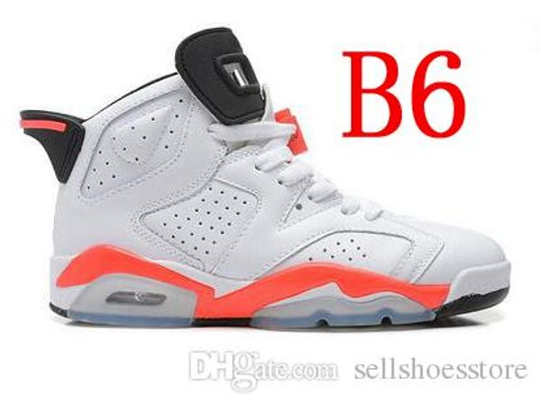 

new style mens basketball shoes 6s olympic red black infrared carmine sneaker sport shoes with box ing