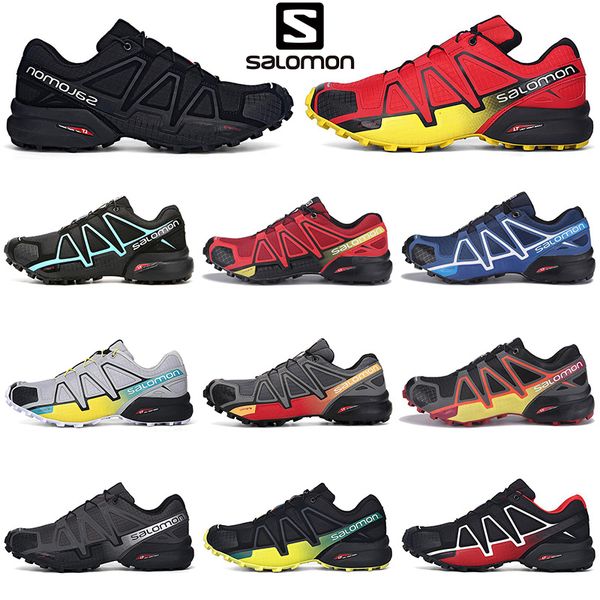 

salomon 4 speedcross 4s cs men running shoes speed cross mens trainers athletic outdoor soft spike sports sneakers hiking