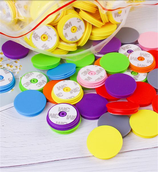 

mobile phone airbag bracket material solid color pop car bracket popular socket airbag mobile phone bracket