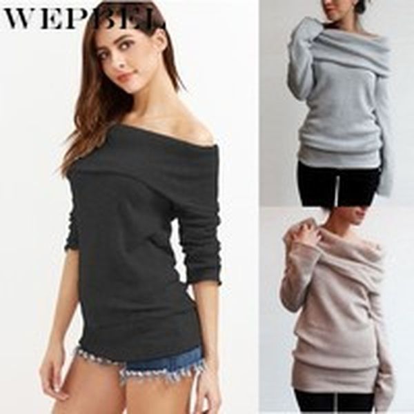 

wepbel womens winter hoodie jacket sweater long sleeve pullover coat hooded jumper, White;black