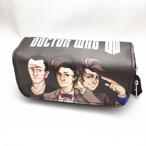 

who pu + canvas cosmetic bag student stationery pouch bag makeup organizer