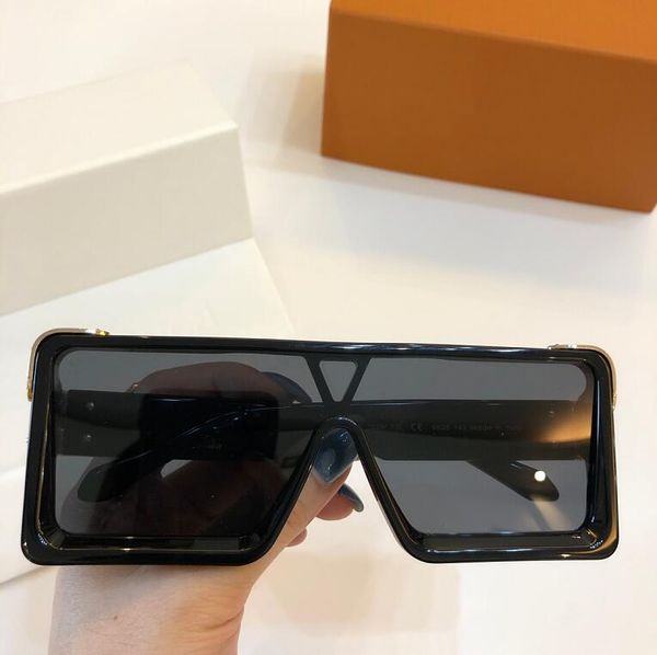 

new lv1257 mens sunglasses men sun glasses women sunglasses fashion style protects eyes gafas de sol lunettes de soleil with box, White;black