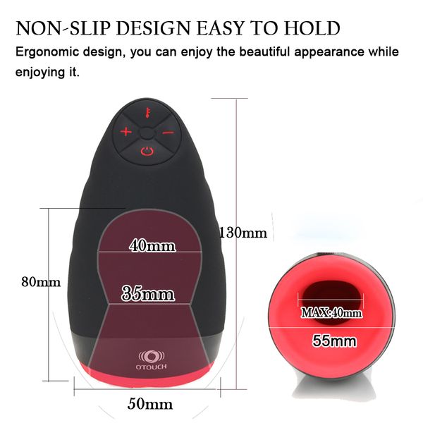 

oral lick suck masturbator for masturbator oral speeds vibrating electric lick suck automatic heating adults toy for 6 sexuelstoys tlek, Red;black
