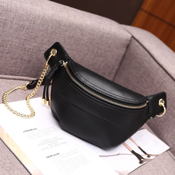 

the new women's bag small bag fashion leather crossbody waist wild shoulder