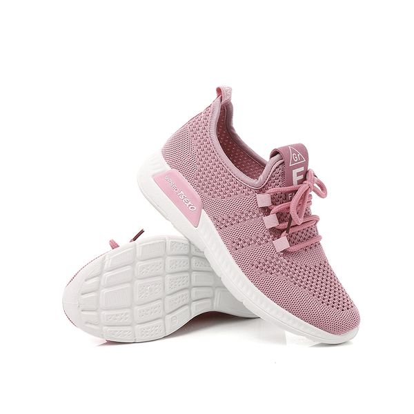 

women casual shoes fashion breathable walking mesh lace up flat shoes sneakers women 2020 tenis feminino white vulcanized