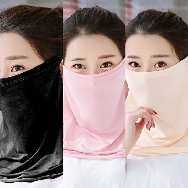 

qf5l1 face quality outdoor seamless versatile magic skull scarf riding mask scarf cycling high masks warm neckerchief halloween costumes, Black