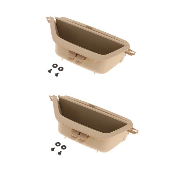 

2pcs front left door inner handle pull trim for bmw f25 x3 x4 f26 11-17