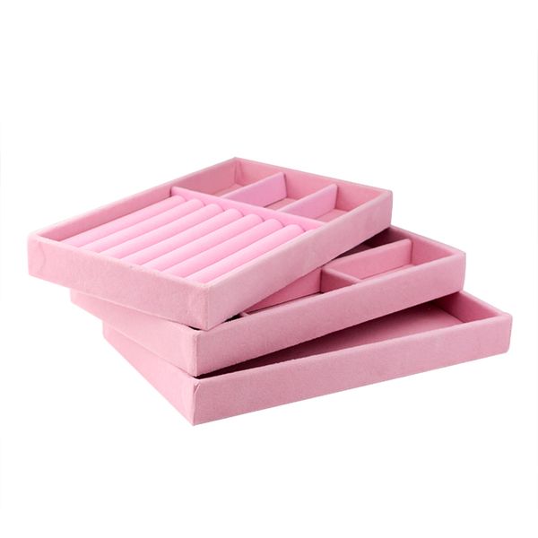 

новая мода drawer jewelry хранения tray кольцо браслет коробки подарка украшения организатор серьги держатель малый размер подходит для боль, Black;white