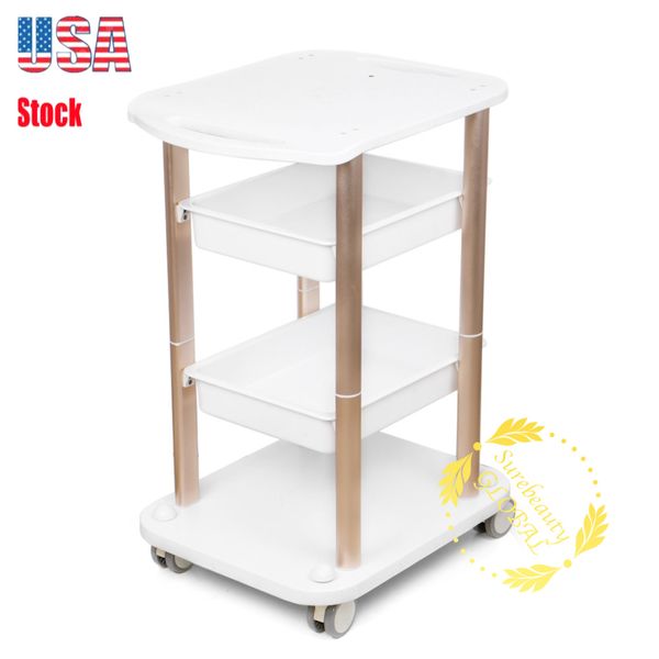 

surebeauty multifunction beauty machine trolley good quality stand salon trolleys with moving rolling cart for desk machines