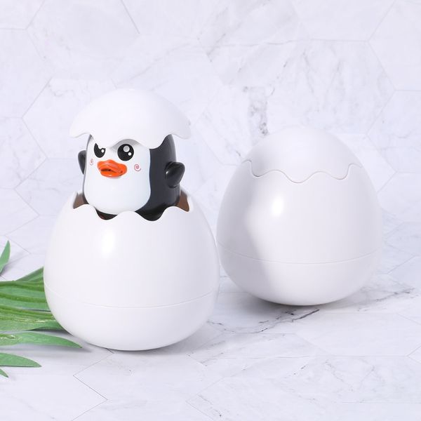 

new duck egg penguin egg bath toys shower water spray rain baby toys 72xc