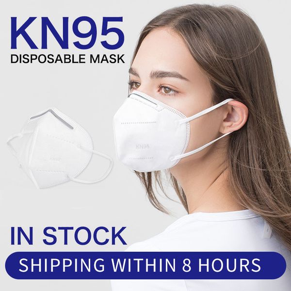 

in stocks kn95 face mask ce ffp2 n95 individual package multi-layers masks anti dust protective dustproof pm2.5 95% filtration mask dhl free