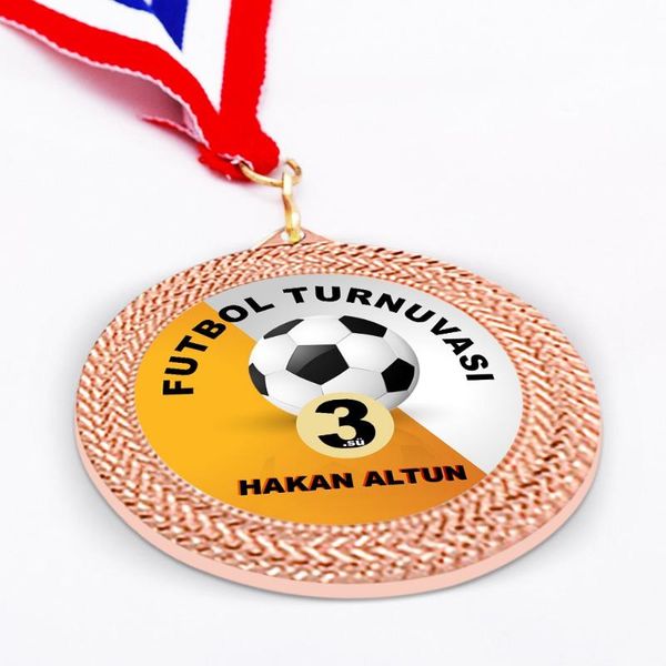 

personalized metal medal (bronze