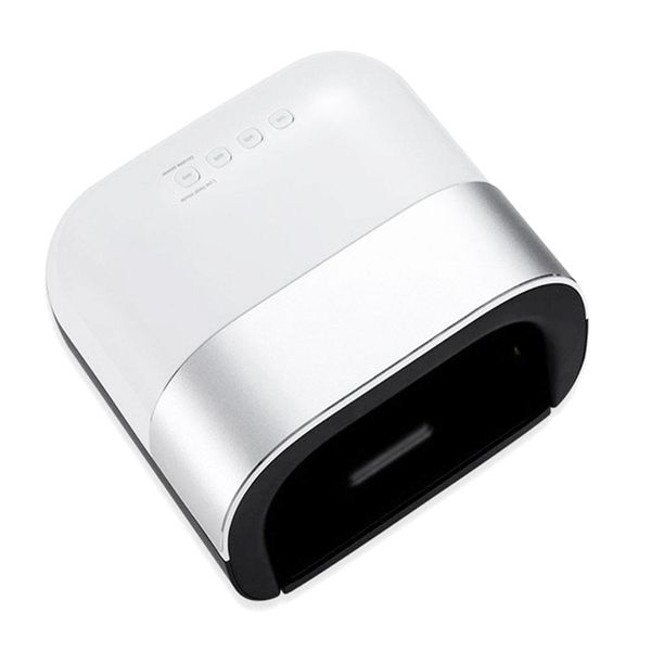 

nail lamp quick-drying ptherapy lamp, 48w induction nail roasting machine, painless led sun lamp(eu plug, Silver