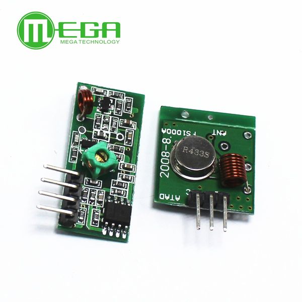 Freeshipping H201 ... 50 par = 100 pcs RF receptor módulo receptor módulo sem fio bordo super-regeneração Comum 433 MHZ DC5V