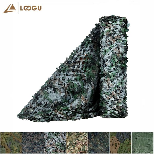 

loogu e 10m*1.5m sun car tent camouflage nets woodland didital without edge binding mesh jungle party decorations