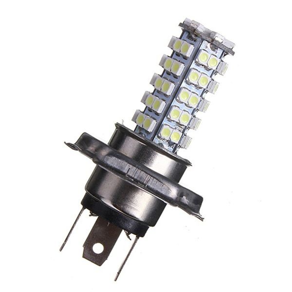 

new h4 3.5w 68-smd led 6500k 310-lumen white/yellow fog lights for car