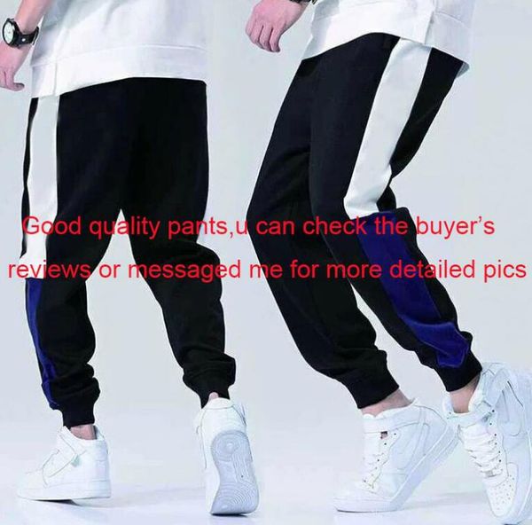 

luxury mens designer pants autumn mens track pants joggers with letters fashion men sweatpants drawstring stretchy joggers clothing -4xl, Black