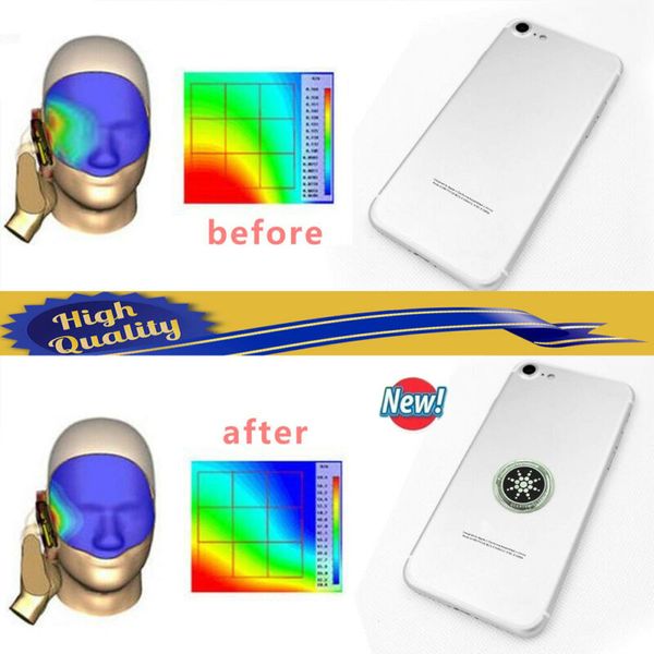 

quantum shield mobile phone sticker with negative ions anti radiation shield