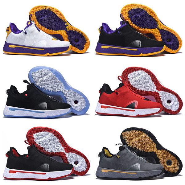 

paul george 4s pg 4 mens basketball shoes sole cushion p.george pg4 iiii luxury designer sneakers 40-46