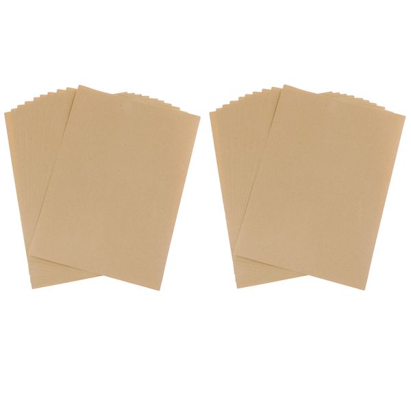 

20pcs a4 printable krafts paper label